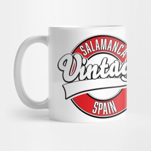 Salamanca spain retro style logo Mug